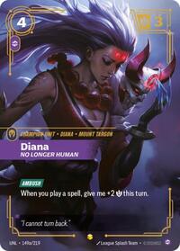Diana, No Longer Human (Alternate Art) #149a/219