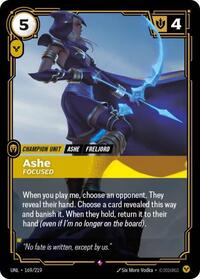 Ashe, Focused #169/219