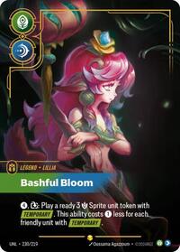 Lillia, Bashful Bloom (Overnumbered) #230/219