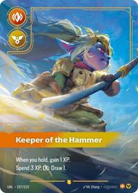 Poppy, Keeper of the Hammer (Overnumbered) #237/219