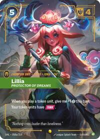 Lillia, Protector of Dreams (Alternate Art) #058a/219