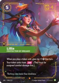 Lillia, Protector of Dreams #058/219
