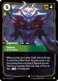 Ivern, Nurturer (Alternate Art) #051a/219