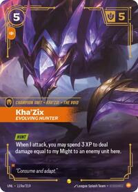 Kha'Zix, Evolving Hunter (Alternate Art) #119a/219