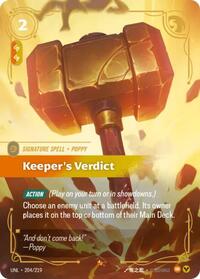Keeper's Verdict #204/219
