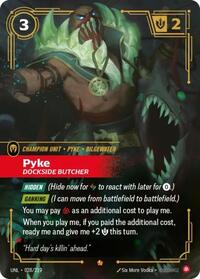 Pyke, Dockside Butcher #028/219