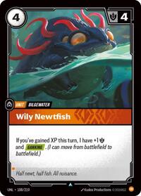 Wily Newtfish #108/219