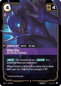 Kha'Zix, Mutating Horror #143/219