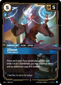 Zilean, Time Mage #086/219
