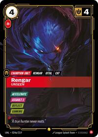 Rengar, Unseen (Alternate Art) #024a/219