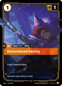 Determined Sentry #111/219