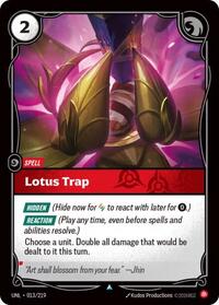 Lotus Trap #013/219