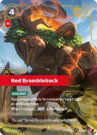 Red Brambleback (Alternate Art) #029a/219