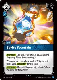 Sprite Fountain #078/219