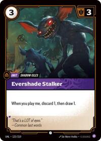 Evershade Stalker #123/219