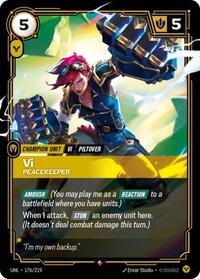 Vi, Peacekeeper #176/219
