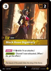 Black Rose Dignitary #152/219