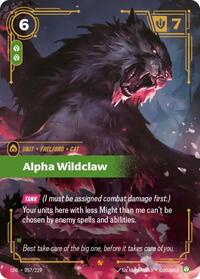 Alpha Wildclaw #057/219