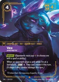 Vex, Apathetic #150/219