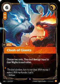 Clash of Giants #110/219