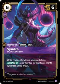 Syndra, Transcendent #146/219