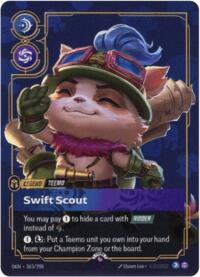 Teemo, Swift Scout (Metal) (Prize Wall) #263/298
