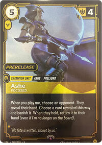 Ashe, Focused #169/219