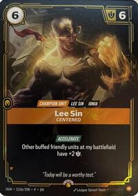 Lee Sin, Centered #151b/298