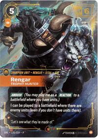 Rengar, Trophy Hunter #120/219