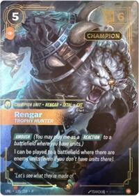 Rengar, Trophy Hunter (Champion) #120/219