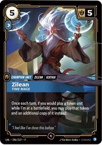 Zilean, Time Mage #086/219