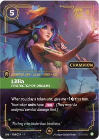Lillia, Protector of Dreams (Champion) #058/219