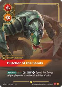 Renekton, Butcher of the Sands (Overnumbered) #190/166