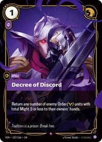 Decree of Discord #107/166