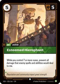 Esteemed Hierophant #025/166