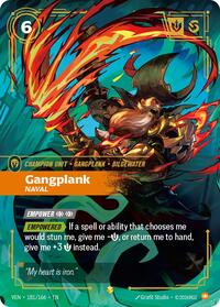 Gangplank, Naval (Overnumbered) #181/166