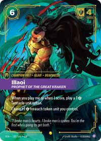Illaoi, Prophet of the Great Kraken (Overnumbered) #182/166