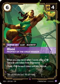 Illaoi, Prophet of the Great Kraken #109/166