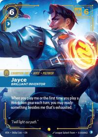 Jayce, Brilliant Inventor (Alternate Art) #068a/166