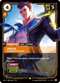 Jayce, Hammer in Hand (Alternate Art) #088a/166