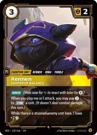 Kennen, Keeper of Balance #135/166