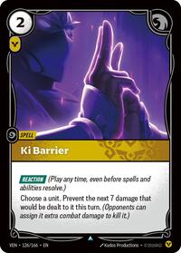 Ki Barrier #126/166