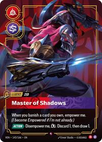 Zed, Master of Shadows #143/166