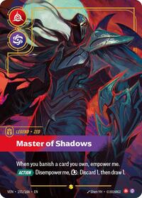 Zed, Master of Shadows (Overnumbered) #191/166