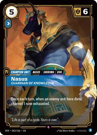 Nasus, Guardian of Knowledge #063/166