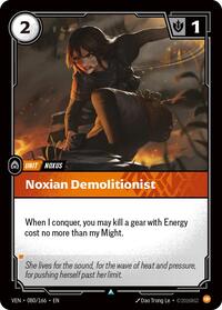 Noxian Demolitionist #080/166