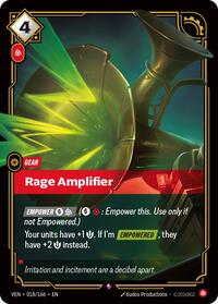 Rage Amplifier #018/166