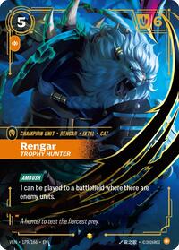 Rengar, Trophy Hunter (Overnumbered) #179/166