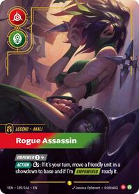Akali, Rogue Assassin (Overnumbered) #189/166