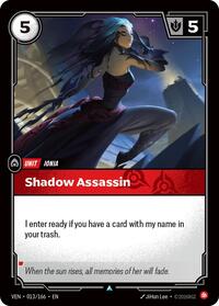 Shadow Assassin #013/166